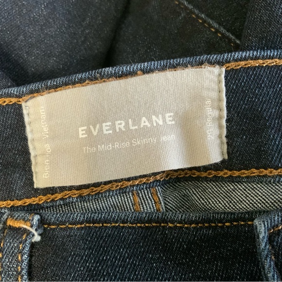 Everlane “The Mid-Rise Skinny Jeans” Women’s Size 29 Reg. - Picture 8 of 9